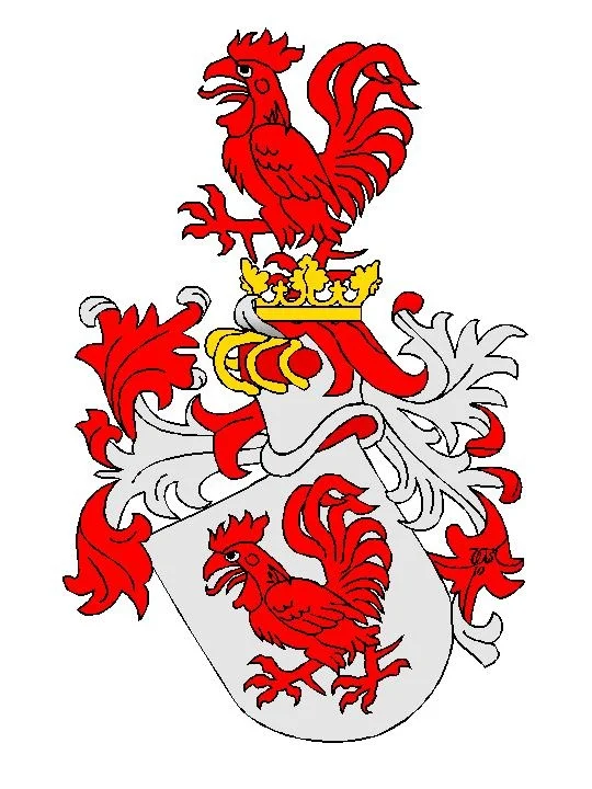 Familie von Hahn Wappen